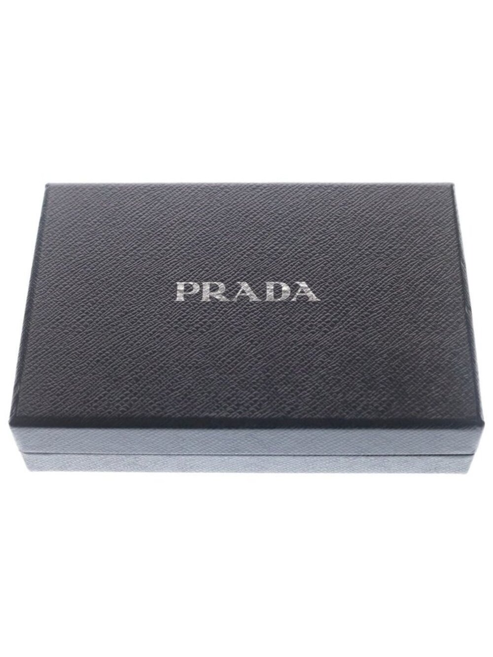 Prada Saffiano Compact Wallet Bifold Coin Case Leather Pink Beige Gold - Picture 6 of 6